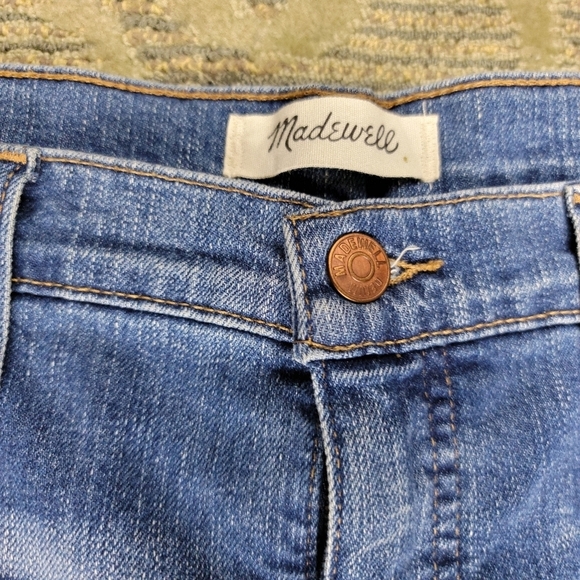 NWT MADEWELL Classic High Rise Ripped Jeans - Picture 3 of 9